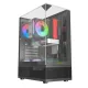 MaxGreen 190-1 Three Side Tempered Glass Mid-Tower ATX Gaming Casing